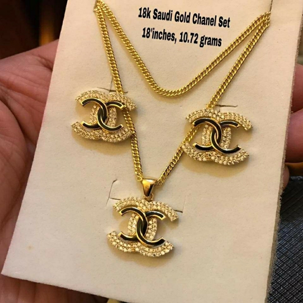 18k earrings set